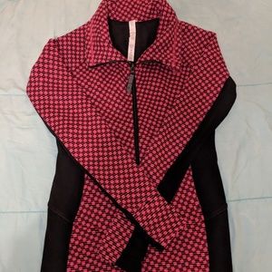Lululemon Radiant Jacket in deep dive berry rumble